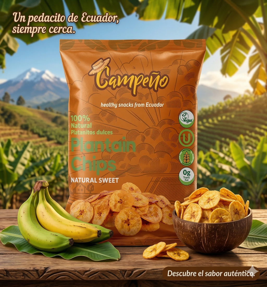 Platanitos Dulce Natural caja x 15 unds
