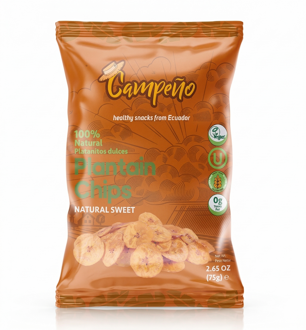 Platanitos Dulce Natural caja x 15 unds