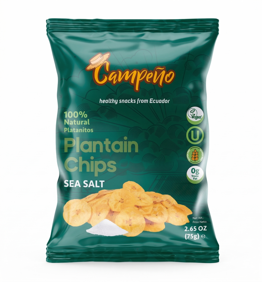 Platanitos Sal Marina caja x 15 unds